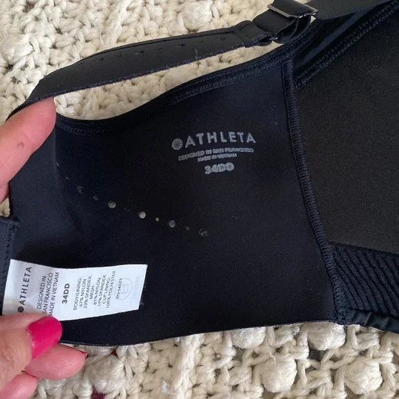 Athleta high impact sports bra black 34DD - Picture 4 of 4